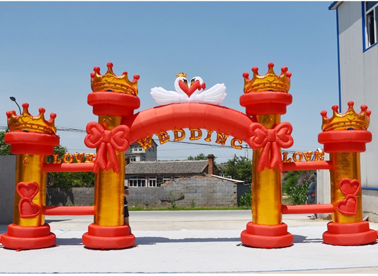 吐鲁番喜庆婚庆拱门